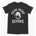 Vintage Halloween Teacher Women Reading Read More Books Unisex T-Shirt, trending gift