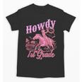 Vintage Howdy First Grade Cowgirl Teacher Western School Unisex T-Shirt, First Grade Teacher Gifts, trending gift Vintage Howdy First Grade Cowgirl Teacher Western School Unisex T-Shirt, First Grade Teacher Gifts, trending gift