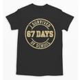 Vintage I Survived 67 Days Of School Teachers Students Unisex T-Shirt, trending gift