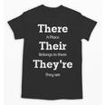 Vocabulary Police Their There They'Re English Teacher Unisex T-Shirt, English Teacher Gifts, trending gift