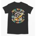 Weird Teachers Build Character Raccoon Colourful Floral Unisex T-Shirt, trending gift Weird Teachers Build Character Raccoon Colourful Floral Unisex T-Shirt, trending gift