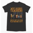 Why Science Teachers Not Given Playground Duty Men Women Unisex T-Shirt, Science Teacher Gifts, trending gift Why Science Teachers Not Given Playground Duty Men Women Unisex T-Shirt, Science Teacher Gifts, trending gift