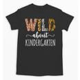 Wild About Kindergarten Teacher Leopard Print Unisex T-Shirt, trending gift Wild About Kindergarten Teacher Leopard Print Unisex T-Shirt, trending gift