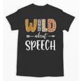 Wild About Speech SLP Leopard Teacher Back To School Kids Unisex T-Shirt, trending gift Wild About Speech SLP Leopard Teacher Back To School Kids Unisex T-Shirt, trending gift