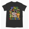 Wild About Teaching Safari Jungle School Teacher Unisex T-Shirt, trending gift