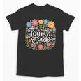 Wildflower 4th Fourth Grade Floral Back To School Teacher Unisex T-Shirt, 4th Grade Teacher Gifts, trending gift