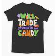 Will Trade Students For Candy Teacher Cute Halloween Costume Unisex T-Shirt, trending gift