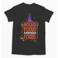 Witchy Halloween Hocus Pocus Everybody Focus Teacher Pumpkin Unisex T-Shirt, trending gift Witchy Halloween Hocus Pocus Everybody Focus Teacher Pumpkin Unisex T-Shirt, trending gift