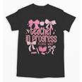 Women Teacher In Progress Coquette Pink Bow Future Teacher Unisex T-Shirt, Future Teacher Gifts, trending gift Women Teacher In Progress Coquette Pink Bow Future Teacher Unisex T-Shirt, Future Teacher Gifts, trending gift