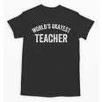 World's Okayest Teacher Educator Best Teacher Ever Unisex T-Shirt, trending gift World's Okayest Teacher Educator Best Teacher Ever Unisex T-Shirt, trending gift