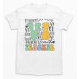 Braille Teacher Of The Visually Impaired Groovy VI Teacher Unisex T-Shirt, Groovy Teacher Gifts, trending gift