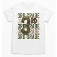 Camo Team 3rd Grade Squad Back To School Teacher Kids Boys Unisex T-Shirt, trending gift