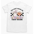 You Cant Scare Me I Teach First Grade Teacher Halloween Unisex T-Shirt, First Grade Teacher Gifts, trending gift You Cant Scare Me I Teach First Grade Teacher Halloween Unisex T-Shirt, First Grade Teacher Gifts, trending gift