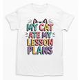 My Cat Ate My Lesson Plans Teacher Cat Humor Unisex T-Shirt, trending gift My Cat Ate My Lesson Plans Teacher Cat Humor Unisex T-Shirt, trending gift