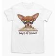 Chihuahua 100 Days Of School Rainbow Glasses Teacher Unisex T-Shirt, trending gift