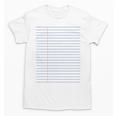 Colleged Ruled Paper Lined Writer Student Professor Teacher Unisex T-Shirt, trending gift Colleged Ruled Paper Lined Writer Student Professor Teacher Unisex T-Shirt, trending gift