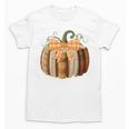 Fall Book Pumpkin Halloween Teacher Librarian Thanksgiving Unisex T-Shirt, trending gift