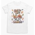 Fall In Love With Learning Teacher Autumn School Unisex T-Shirt, trending gift Fall In Love With Learning Teacher Autumn School Unisex T-Shirt, trending gift
