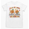 Fall In Love With Learning Teacher Student Autumn Pumpkin Unisex T-Shirt, trending gift Fall In Love With Learning Teacher Student Autumn Pumpkin Unisex T-Shirt, trending gift