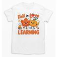 Fall In Love With Learning Thanksgiving Teacher Student Kids Unisex T-Shirt, trending gift Fall In Love With Learning Thanksgiving Teacher Student Kids Unisex T-Shirt, trending gift