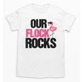Our Flock Rocks Flamingo Mother's Day Teacher Unisex T-Shirt, trending gift Our Flock Rocks Flamingo Mother's Day Teacher Unisex T-Shirt, trending gift