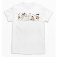 Ghosts Reading Books Library Halloween Teacher Men Women Kid Unisex T-Shirt, trending gift