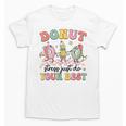 Groovy Donut Stress Just Do Your Best Testing Day Teachers Unisex T-Shirt, trending gift Groovy Donut Stress Just Do Your Best Testing Day Teachers Unisex T-Shirt, trending gift