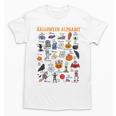 Halloween Alphabet ABCs Learning Kindergarten Teacher Unisex T-Shirt, trending gift
