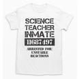 Halloween Science Teacher Prisoner Costume Unisex T-Shirt, Science Teacher Gifts, trending gift Halloween Science Teacher Prisoner Costume Unisex T-Shirt, Science Teacher Gifts, trending gift