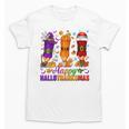 Happy Hallothanksmas Halloween Thanksgiving Pencils Teachers Unisex T-Shirt, trending gift Happy Hallothanksmas Halloween Thanksgiving Pencils Teachers Unisex T-Shirt, trending gift