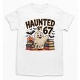 Haunted By 67 Teacher Ghost Pumpkin Halloween Costum Unisex T-Shirt, trending gift Haunted By 67 Teacher Ghost Pumpkin Halloween Costum Unisex T-Shirt, trending gift