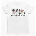 Inclusion Isn't Scary Boo Ghost Halloween Sped Teacher Unisex T-Shirt, trending gift