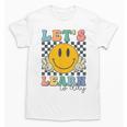 Let's Learn Today Smile Face Back To School For Teacher Kids Unisex T-Shirt, trending gift Let's Learn Today Smile Face Back To School For Teacher Kids Unisex T-Shirt, trending gift