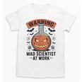 Mad Scientist Pumpkin Science Teacher Halloween Costume Kids Unisex T-Shirt, Science Teacher Gifts, trending gift