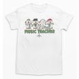 Music Teacher Christmas Holiday Wnter Music Instructor Unisex T-Shirt, trending gift Music Teacher Christmas Holiday Wnter Music Instructor Unisex T-Shirt, trending gift