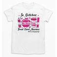 Pre-k Teacher In October We Wear Pink Breast Cancer Unisex T-Shirt, trending gift