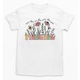 Retro Vintage Floral Principal Shirt For Women Teachers Day Unisex T-Shirt, trending gift