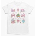 School Pencils And Bows Teacher Bow Coquette Pencil Girls Unisex T-Shirt, trending gift School Pencils And Bows Teacher Bow Coquette Pencil Girls Unisex T-Shirt, trending gift