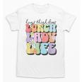Soul Bleach Teacher Staff First Day Of School Last Hugs & High Fives Lunch Lady Vibes Blue Classic Fit Unisex T-Shirt, trending gift