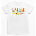 Steam Teacher Science Tech Engineering Arts Maker Unisex T-Shirt, Science Teacher Gifts, trending gift