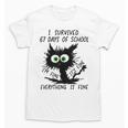 I Survived 67 Days Of School Teachers Students Humor Unisex T-Shirt, trending gift