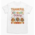 Teach Thanksgiving Teacher Thankful For My 1st Grade Turkeys Unisex T-Shirt, trending gift Teach Thanksgiving Teacher Thankful For My 1st Grade Turkeys Unisex T-Shirt, trending gift