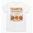 Teach Thanksgiving Teacher Thankful For My Preschool Turkeys Unisex T-Shirt, trending gift