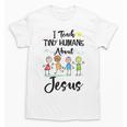 I Teach Tiny Humans About Jesus Sunday School Teacher Unisex T-Shirt, trending gift