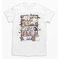 Teacher Library Ghost Reading Book Halloween Cat Unisex T-Shirt, trending gift Teacher Library Ghost Reading Book Halloween Cat Unisex T-Shirt, trending gift