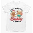 Teacher Of Smart Cookies Cute Gingerbread Teacher Christmas Unisex T-Shirt, trending gift