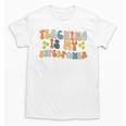Teaching Is My Superpower Vintage Groovy University Teacher Unisex T-Shirt, Groovy Teacher Gifts, trending gift Teaching Is My Superpower Vintage Groovy University Teacher Unisex T-Shirt, Groovy Teacher Gifts, trending gift