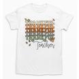 Thankful Teacher Thanksgiving Fall Pumpkin Turkey Unisex T-Shirt, trending gift Thankful Teacher Thanksgiving Fall Pumpkin Turkey Unisex T-Shirt, trending gift