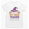 This Is My Tired Teacher Costume Halloween Premium Tri-Blend Unisex T-Shirt, trending gift This Is My Tired Teacher Costume Halloween Premium Tri-Blend Unisex T-Shirt, trending gift