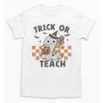 Trick Or Teach Teacher Unisex T-Shirt, trending gift Trick Or Teach Teacher Unisex T-Shirt, trending gift